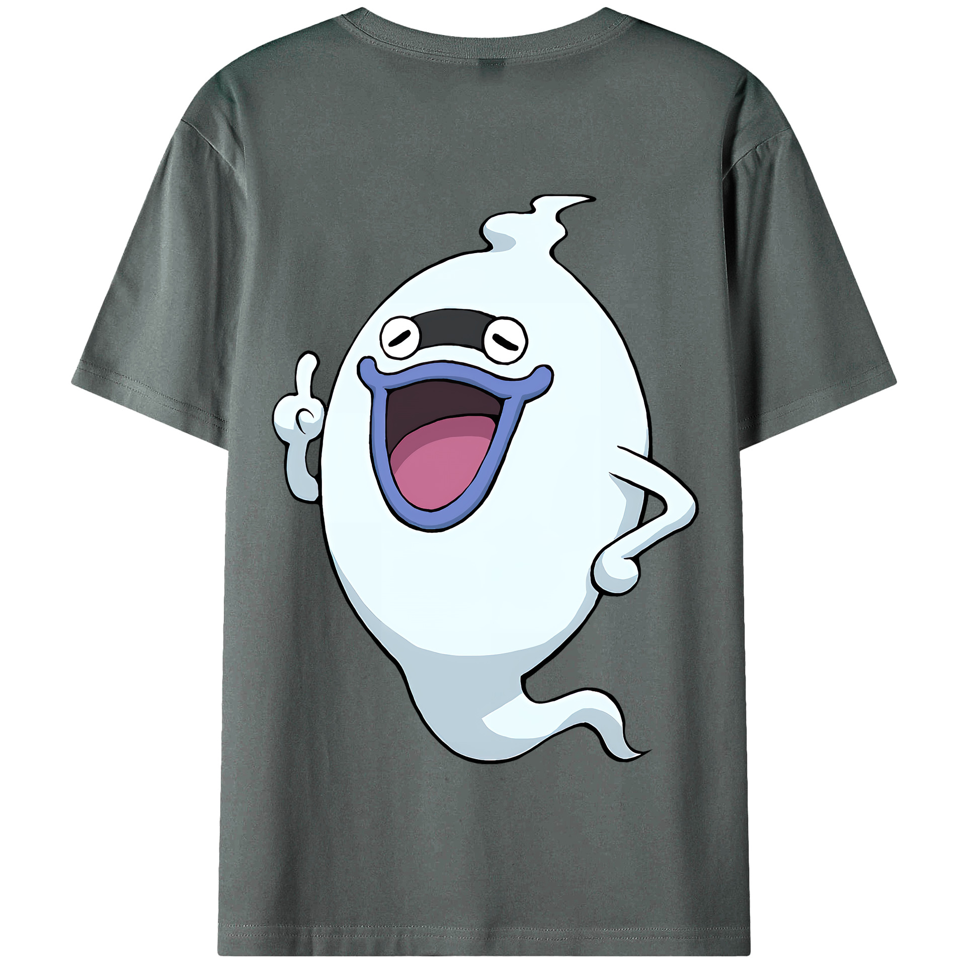 （画像用） 妖怪ウォッチ Yo-kai Watch 綿100％半袖Tシャツ（背面プリント）